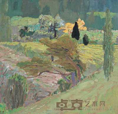王克举 1999年作 夏风 58×60cm